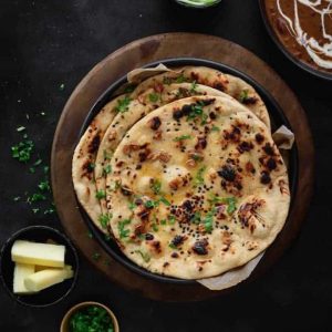 Garlic naan