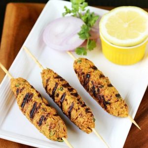 Veg seekh kabab